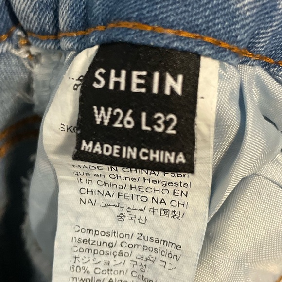 Shein Bow Tie Jeans - Picture 4 of 4